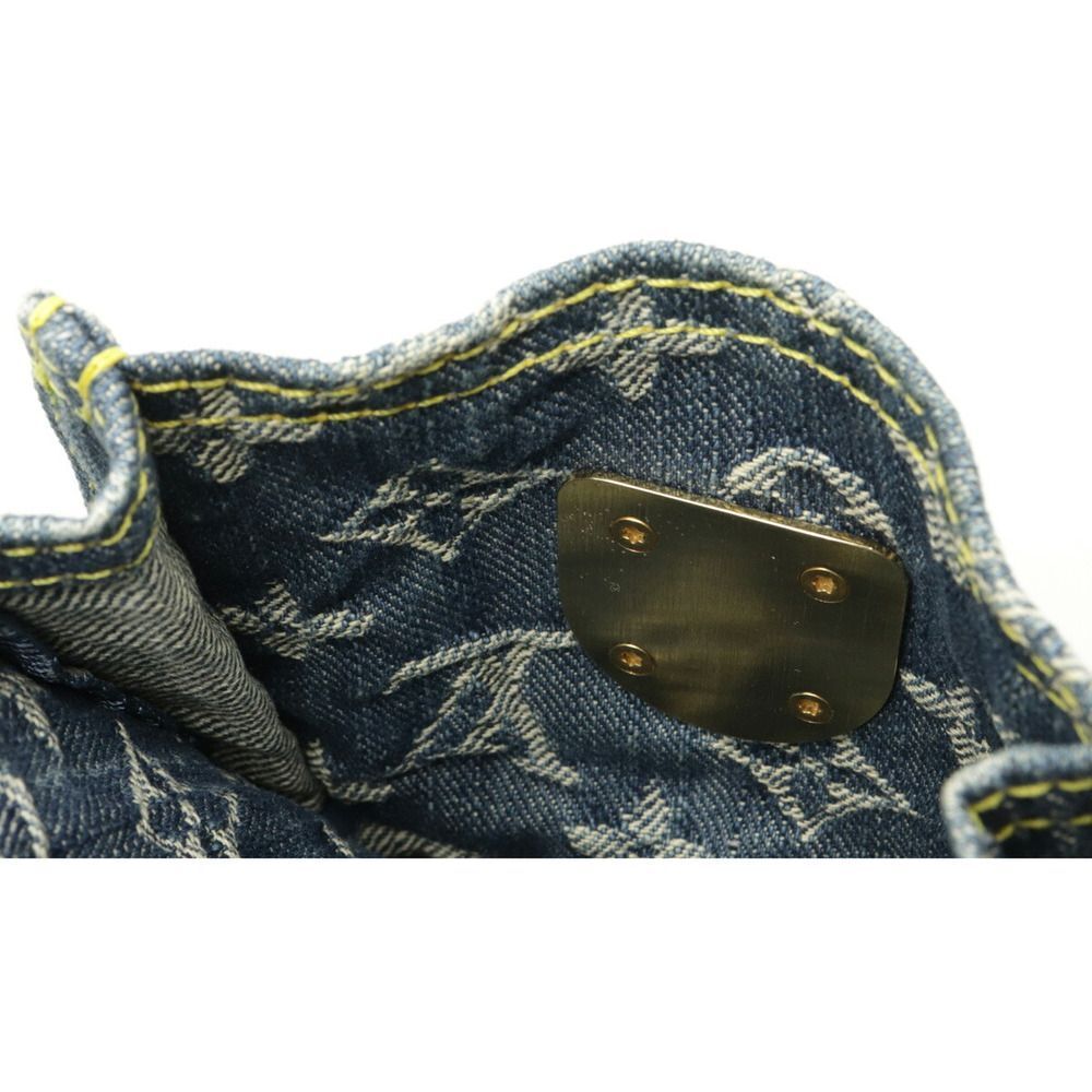 Louis Vuitton Monogram Denim Camera Bag Shoulder Bag Diagonal Blue - Picture 6 of 7